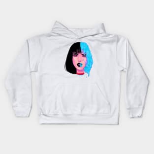 Two Face Goop Girl Kids Hoodie